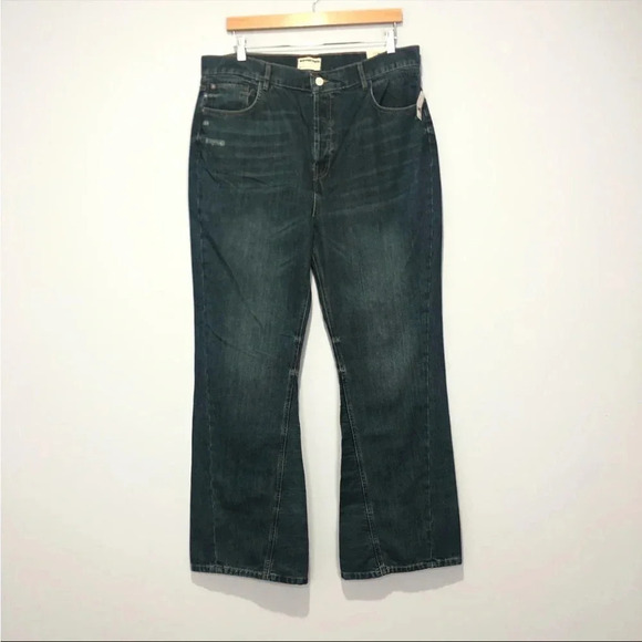 Free People Serafin Mid Rise Slim Boot Cut Jeans - Picture 4 of 5